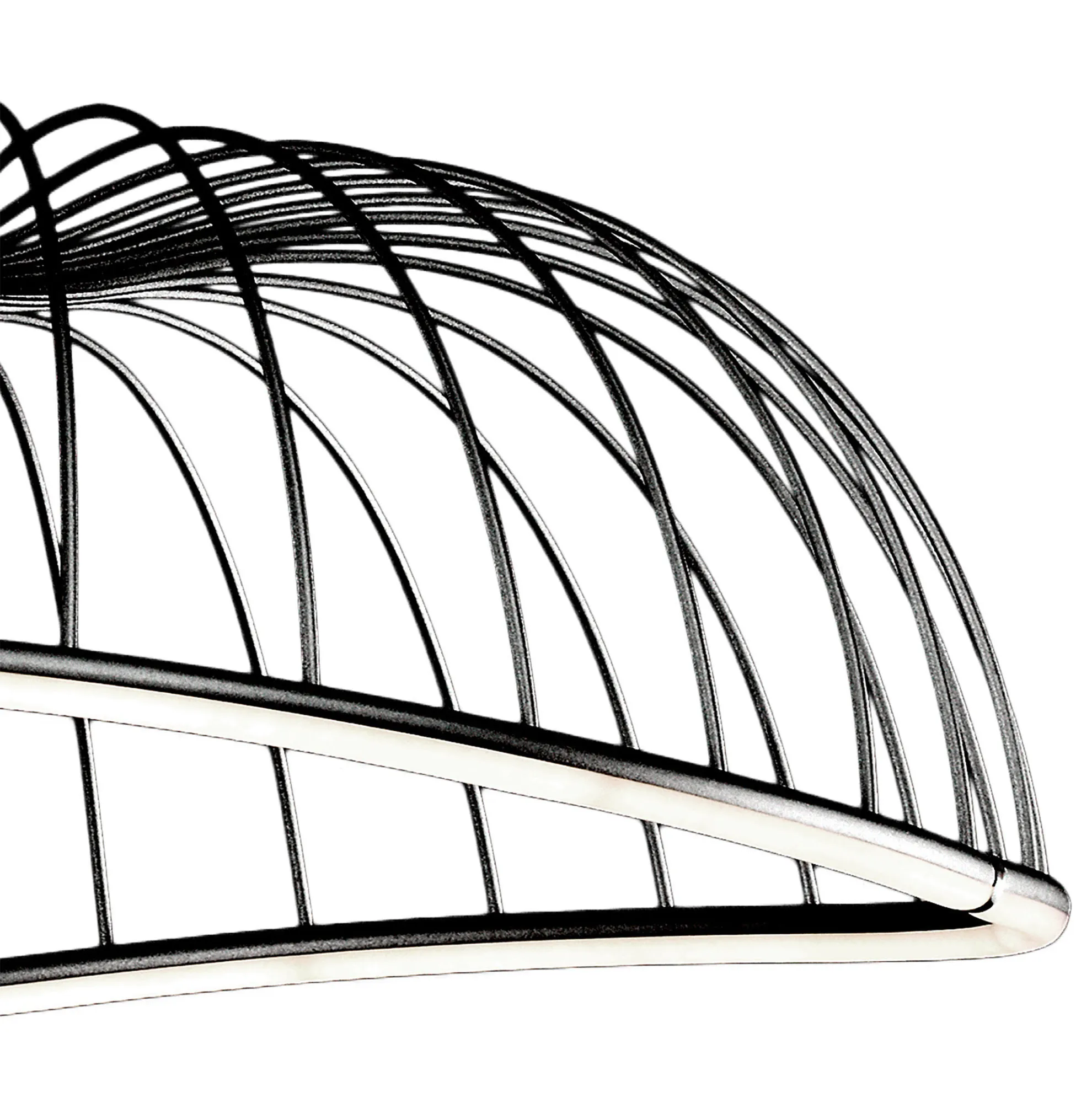 Celeste Pendant 81cm Round 40W LED Black M6683  Mantra Celeste